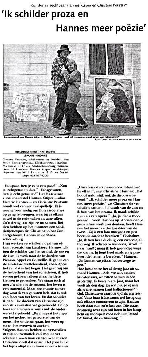 kranten artikel